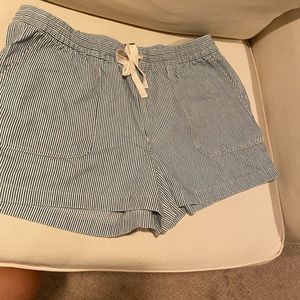 Point Sur denim like striped short